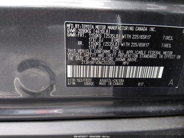 2022 TOYOTA RAV4 LE 9