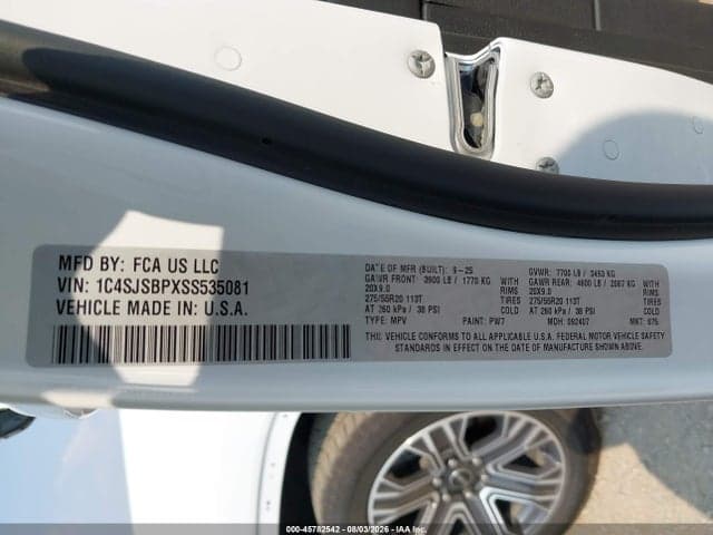 2025 JEEP WAGONEER L SERIES II 4X4 9