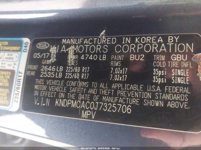 2018 KIA SPORTAGE LX 9