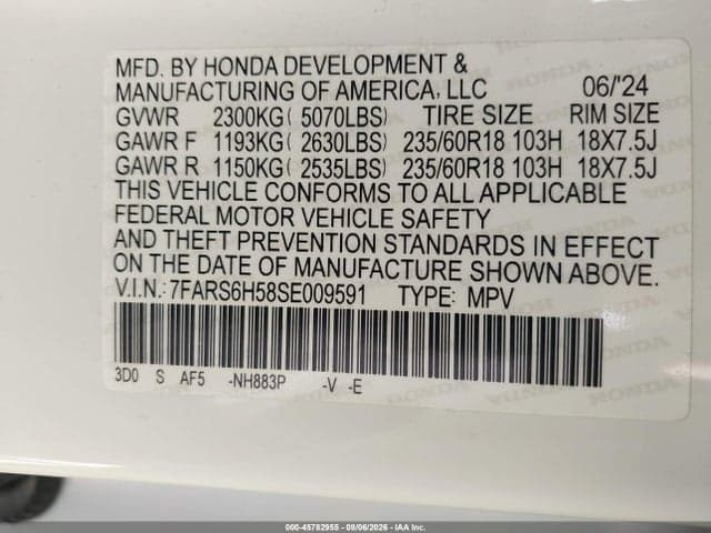 2025 HONDA CR-V HYBRID SPORT 9