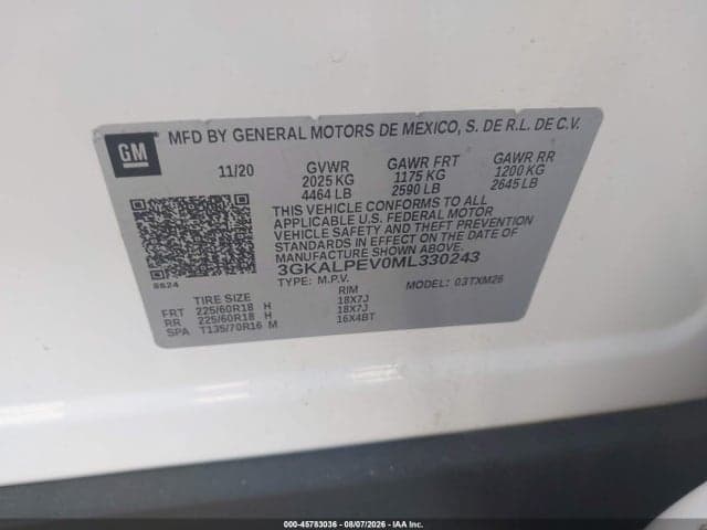 2021 GMC TERRAIN FWD SLT 9