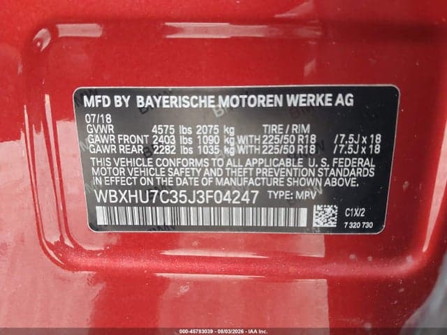 2018 BMW X1 SDRIVE28I 9