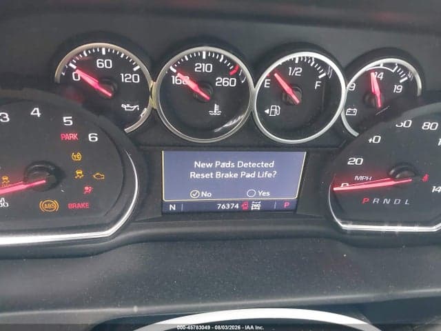 2021 CHEVROLET SILVERADO 1500 4WD STANDARD BED LT WITH 2FL 7