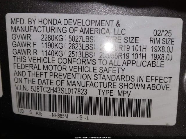 2025 ACURA RDX 9