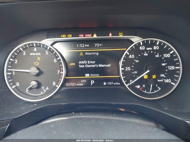 2025 NISSAN PATHFINDER SV 4WD 7