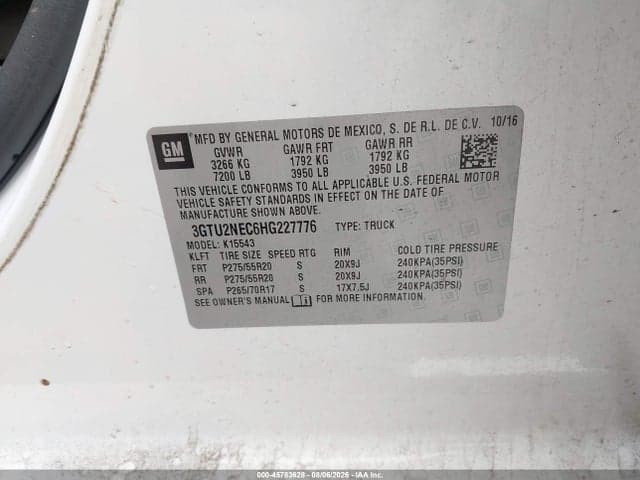 2017 GMC SIERRA 1500 SLT 9