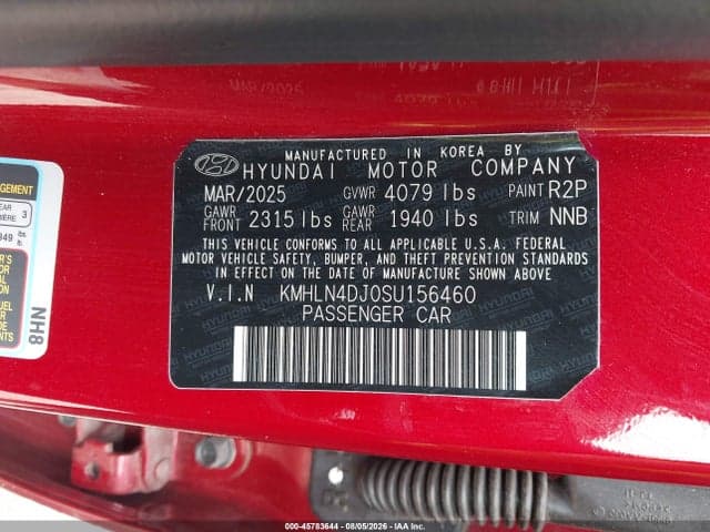 2025 HYUNDAI ELANTRA HYBRID LIMITED 9