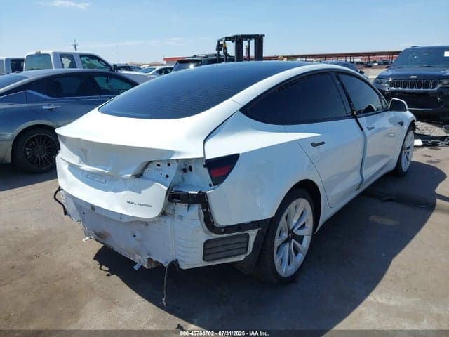 2022 TESLA MODEL 3 LONG RANGE DUAL MOTOR ALL-WHEEL DRIVE 4