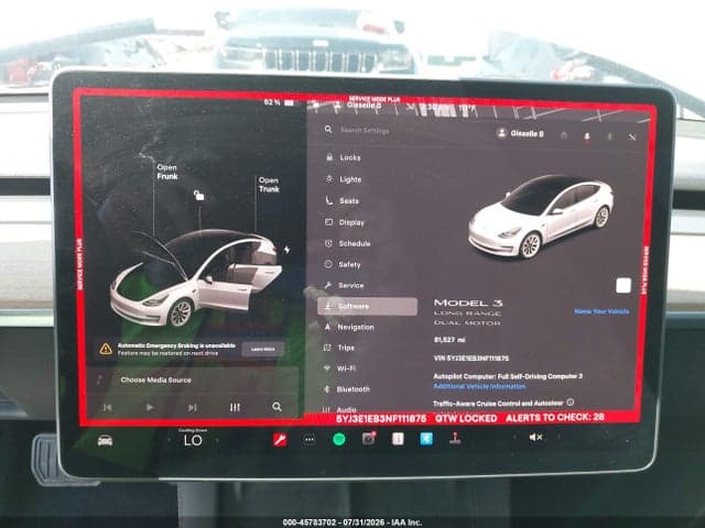2022 TESLA MODEL 3 LONG RANGE DUAL MOTOR ALL-WHEEL DRIVE 7
