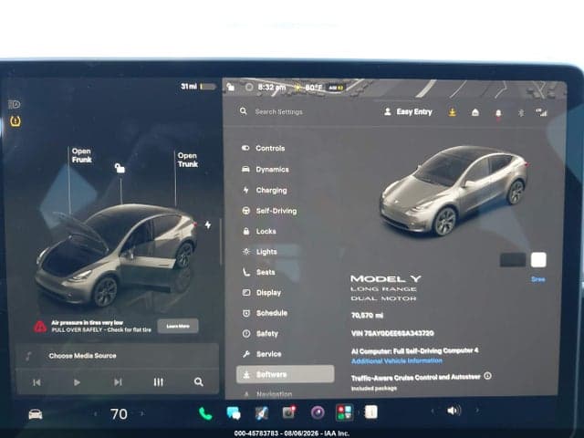 2025 TESLA MODEL Y LONG RANGE DUAL MOTOR ALL-WHEEL DRIVE 7
