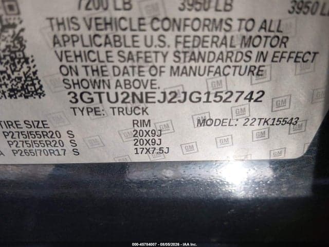 2018 GMC SIERRA 1500 SLT 9