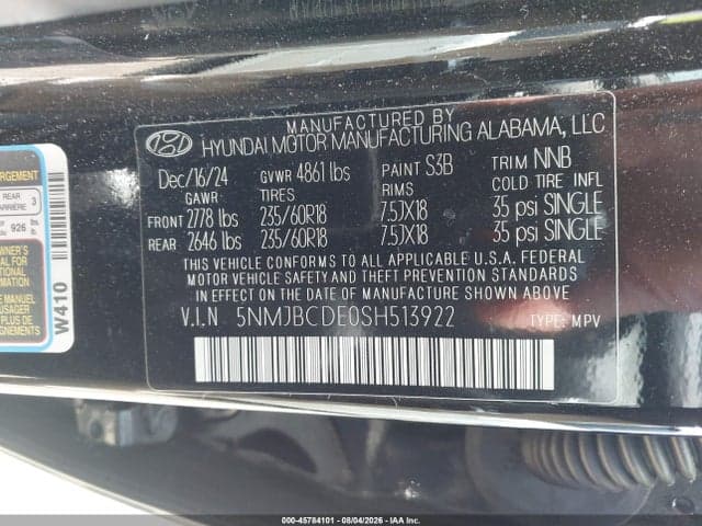 2025 HYUNDAI TUCSON SEL 9