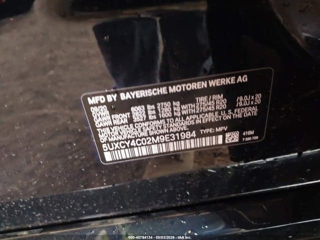 2021 BMW X6 SDRIVE40I 9