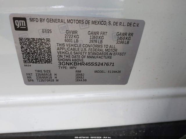 2025 CHEVROLET BLAZER AWD 2LT 9