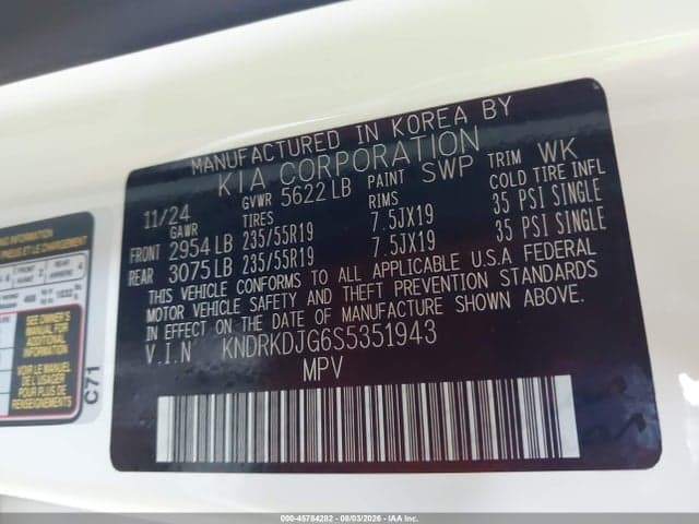 2025 KIA SORENTO HYBRID SX PRESTIGE 9