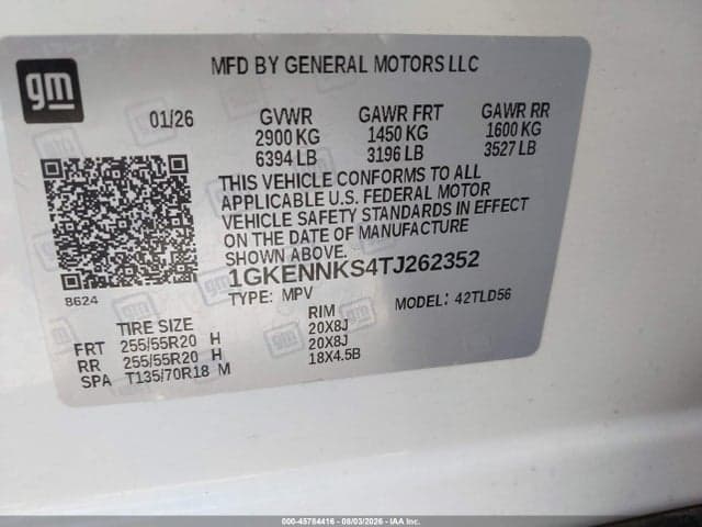 2026 GMC ACADIA ELEVATION AWD 9