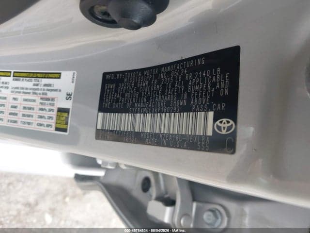 2024 TOYOTA COROLLA LE 9