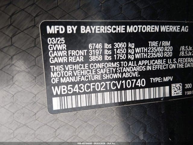 2026 BMW IX XDRIVE45 9