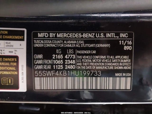 2017 MERCEDES-BENZ C 300 SPORT 4MATIC 9