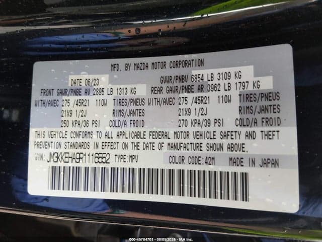 2024 MAZDA CX-90 PHEV PREMIUM PLUS 9