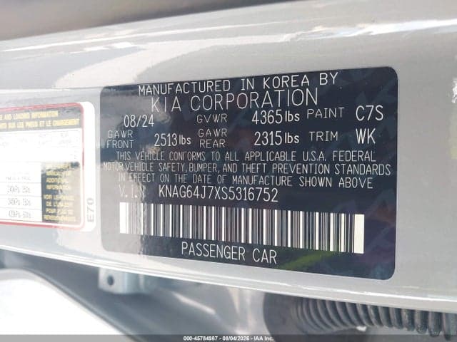 2025 KIA K5 GT-LINE 9