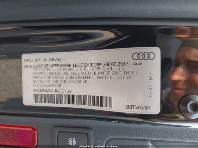 2017 AUDI A4 SEASON OF AUDI PREMIUM 9