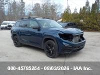 2022 VOLKSWAGEN ATLAS 3.6L V6 SEL R-LINE BLACK