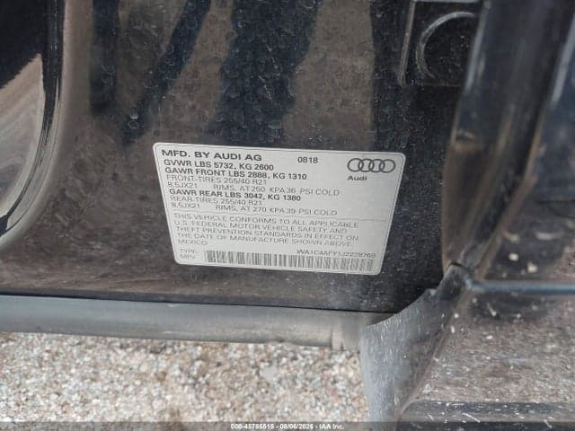 2018 AUDI SQ5 3.0T PREMIUM PLUS 9