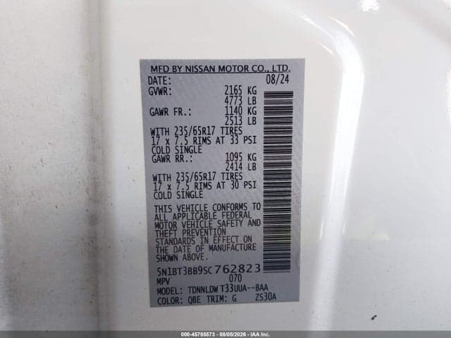 2025 NISSAN ROGUE ROCK CREEK 9