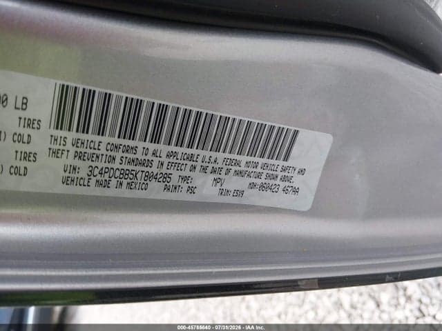 2019 DODGE JOURNEY SE 9