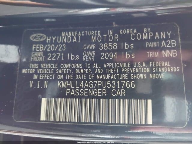 2023 HYUNDAI ELANTRA SE 9
