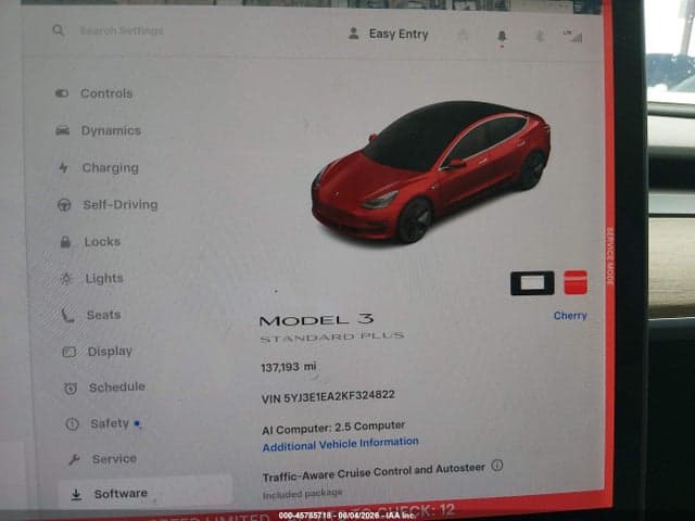 2019 TESLA MODEL 3 7
