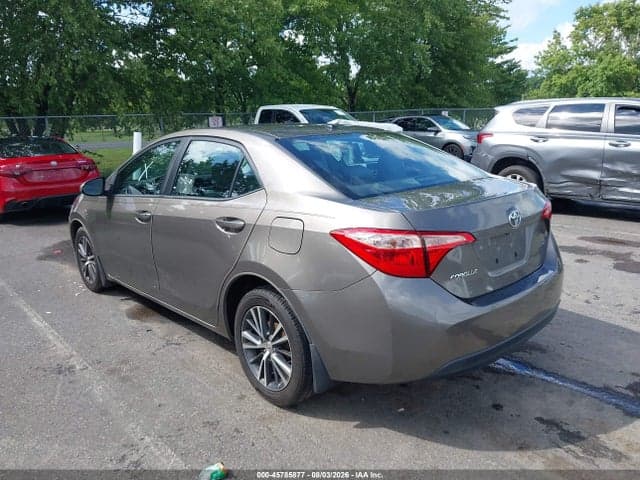 2018 TOYOTA COROLLA LE 3