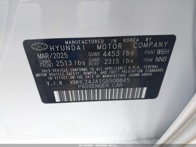2025 HYUNDAI SONATA SE 9