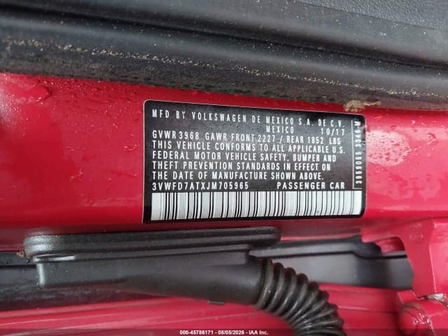 2018 VOLKSWAGEN BEETLE 2.0T COAST/2.0T S 9