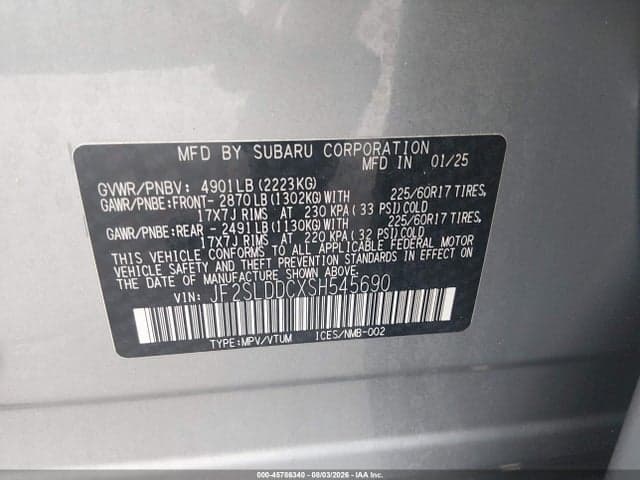 2025 SUBARU FORESTER PREMIUM 9
