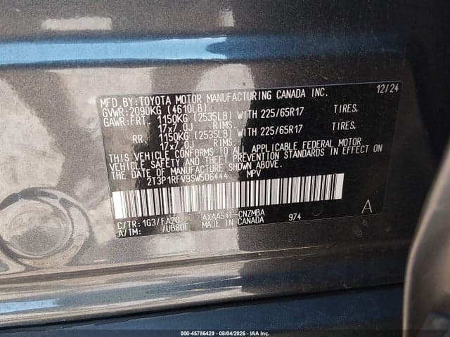 2025 TOYOTA RAV4 XLE 9