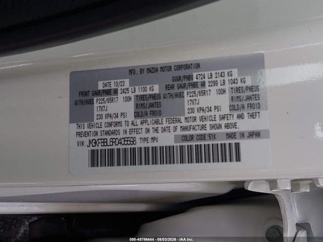 2024 MAZDA CX-5 2.5 S SELECT 9