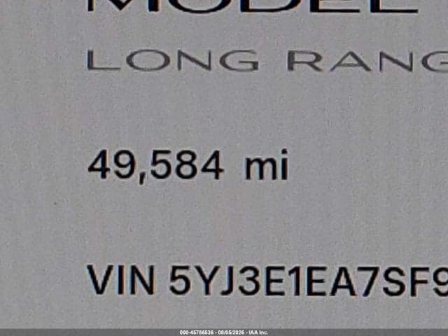 2025 TESLA MODEL 3 LONG RANGE REAR-WHEEL DRIVE/STANDARD REAR-WHEEL DRIVE 15