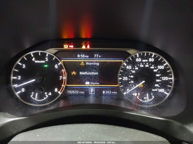 2019 NISSAN ALTIMA 2.5 SV 7