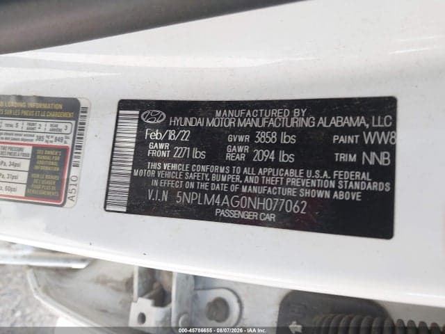 2022 HYUNDAI ELANTRA SEL 9