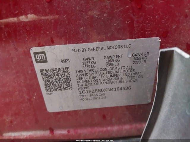 2022 CHEVROLET BOLT EUV FWD PREMIER 9