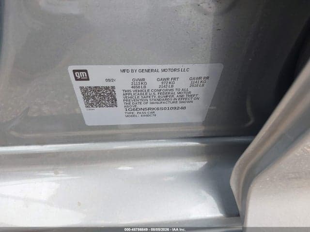 2025 CADILLAC CT5 PREMIUM LUXURY RWD 9