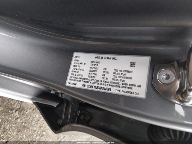 2024 TESLA MODEL 3 LONG RANGE DUAL MOTOR ALL-WHEEL DRIVE 8