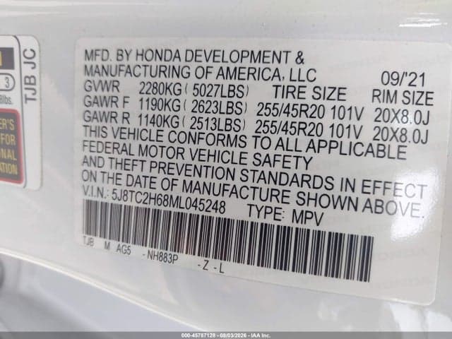 2021 ACURA RDX A-SPEC PACKAGE 9