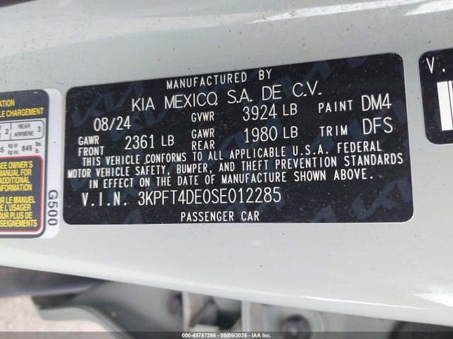 2025 KIA K4 LXS 9