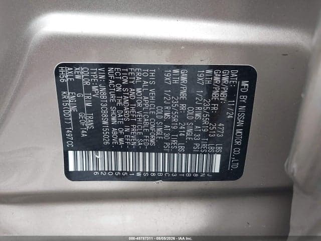 2025 NISSAN ROGUE SL INTELLIGENT AWD 9