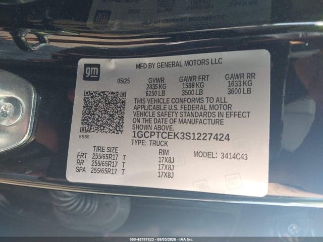 2025 CHEVROLET COLORADO 4WD LT 9