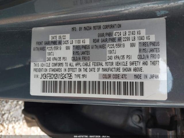 2022 MAZDA CX-5 2.5 S CARBON EDITION 9
