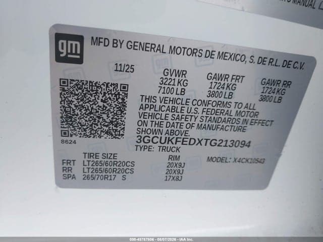 2026 CHEVROLET SILVERADO 1500 9